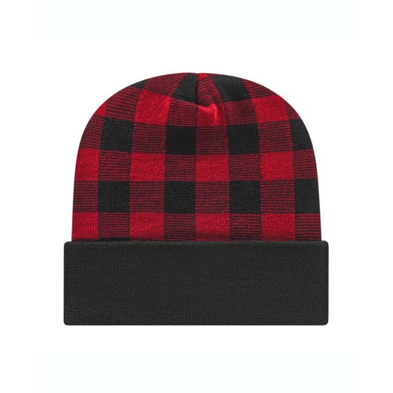 USA-Made Plaid Beanie Thumbnail