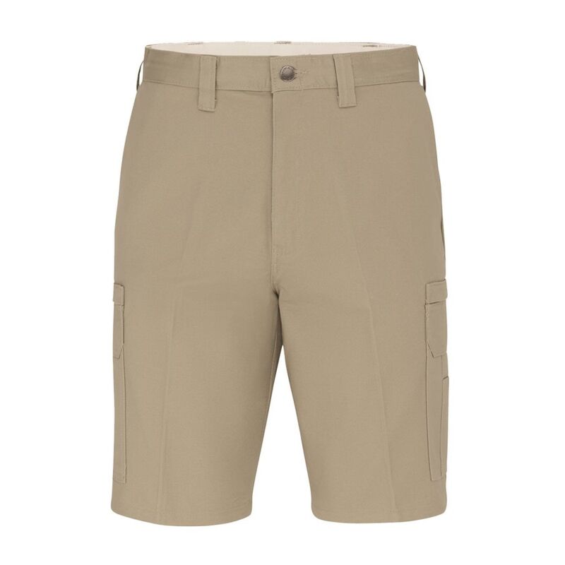 Men's Extended Sizes 11" Industrial Cotton Cargo Shorts Thumbnail