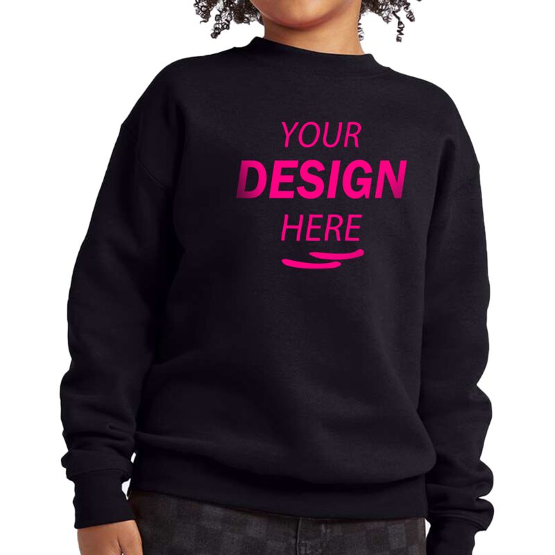 Hanes Youth EcoSmart® Crewneck Sweatshirt Thumbnail